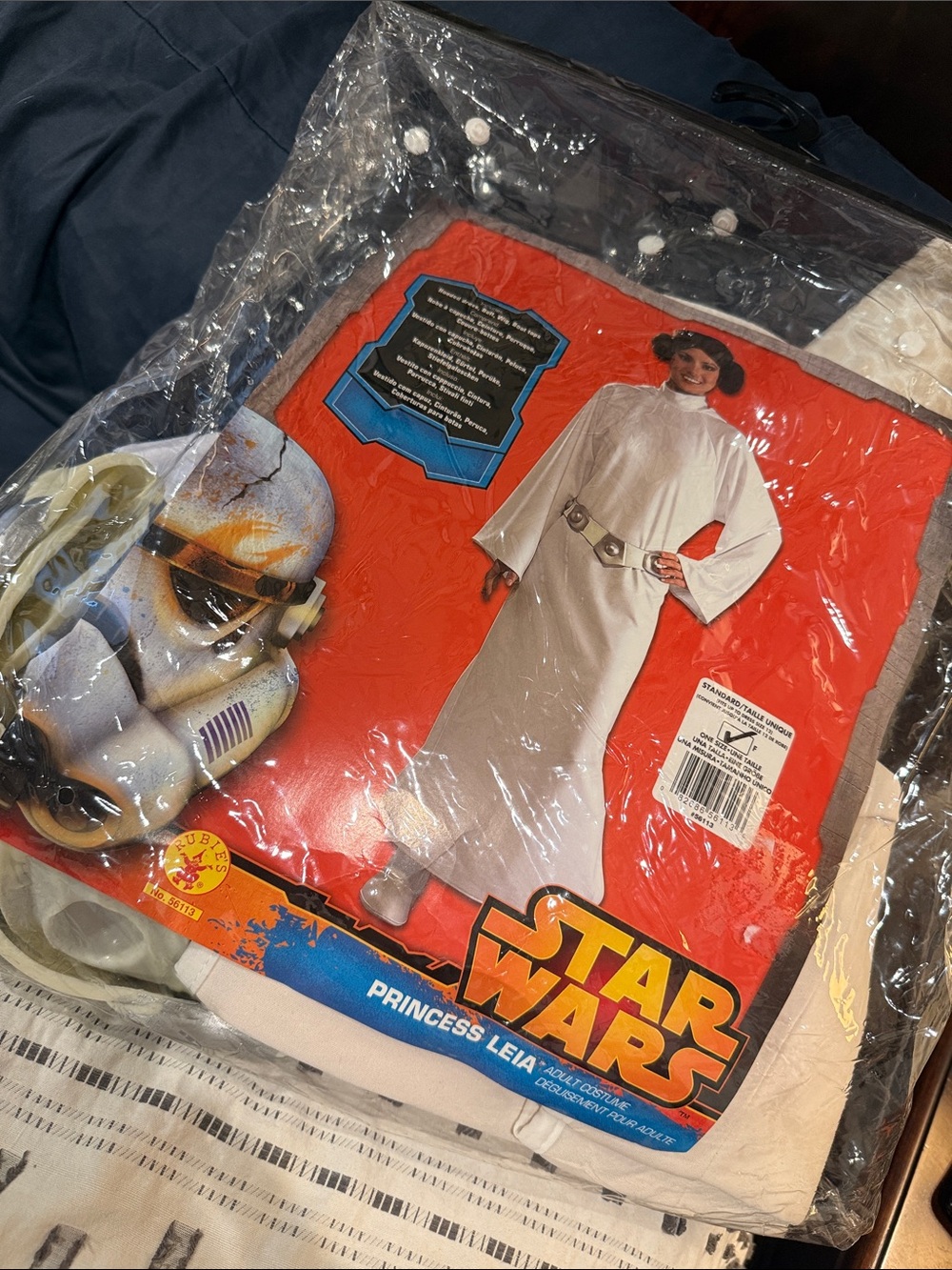 Star Wars Princess Leia Costume - White female adult Halloween dress up